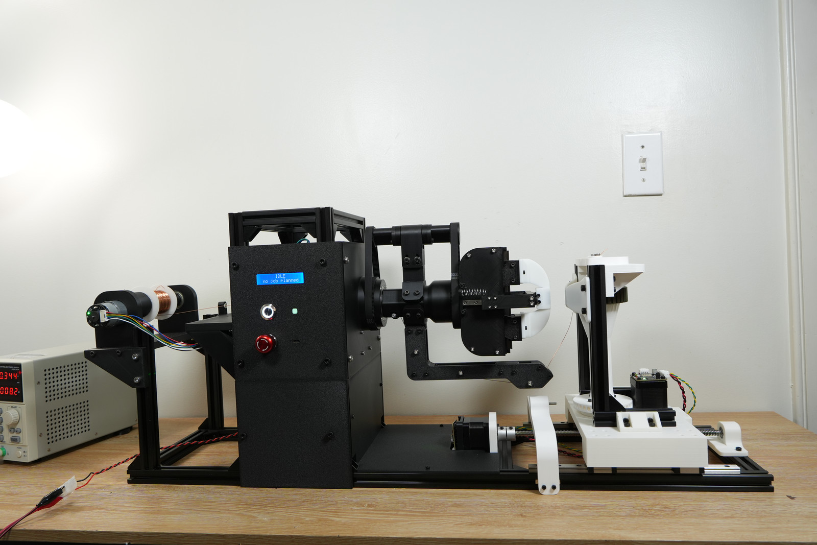 Stator winding machine